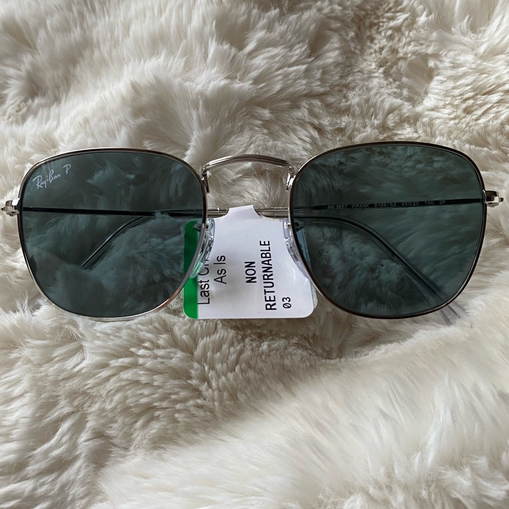 Rayban Frank silver unisex sunglasses